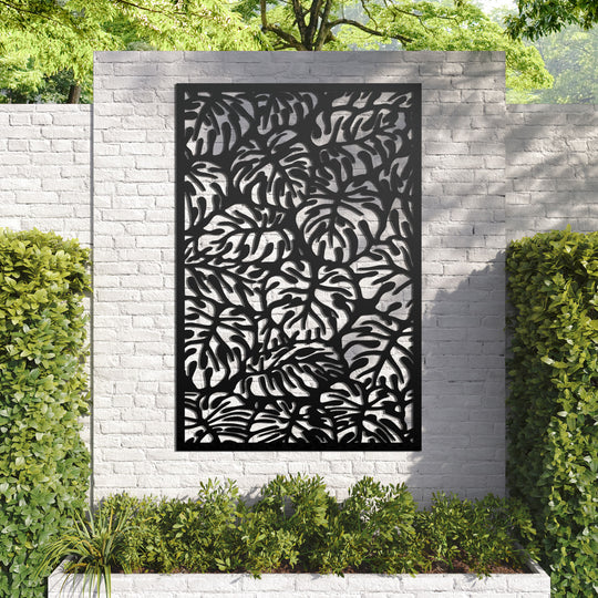 Botanic decorative panel