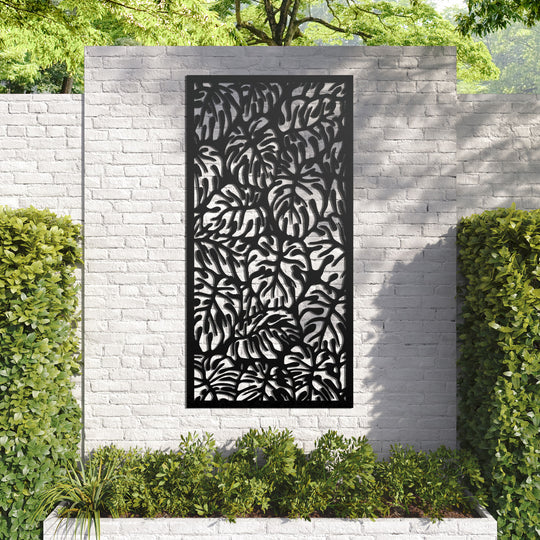 Botanic decorative panel