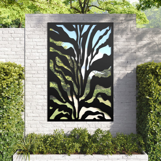 Malawi outdoor decorative mirrored panel