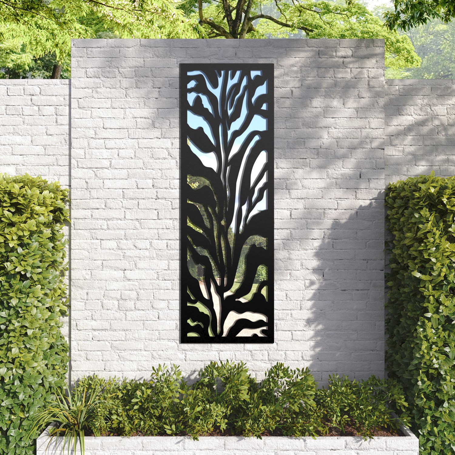 Malawi outdoor decorative mirrored panel