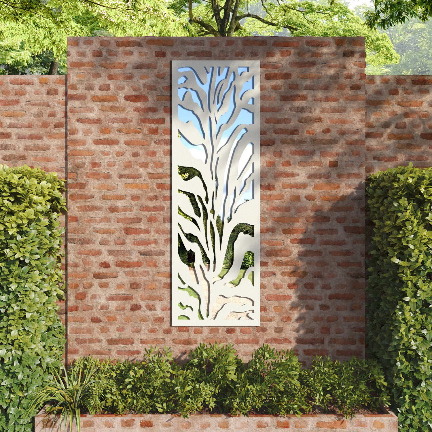 Malawi outdoor decorative mirrored panel
