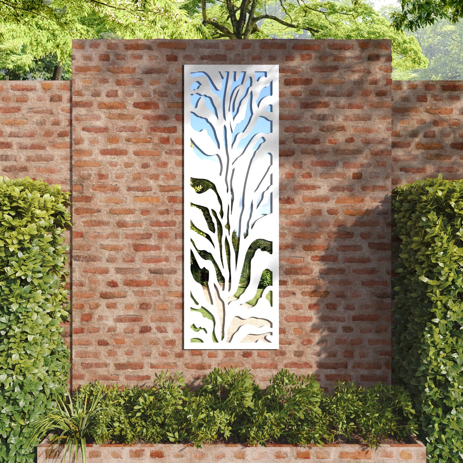 Malawi outdoor decorative mirrored panel
