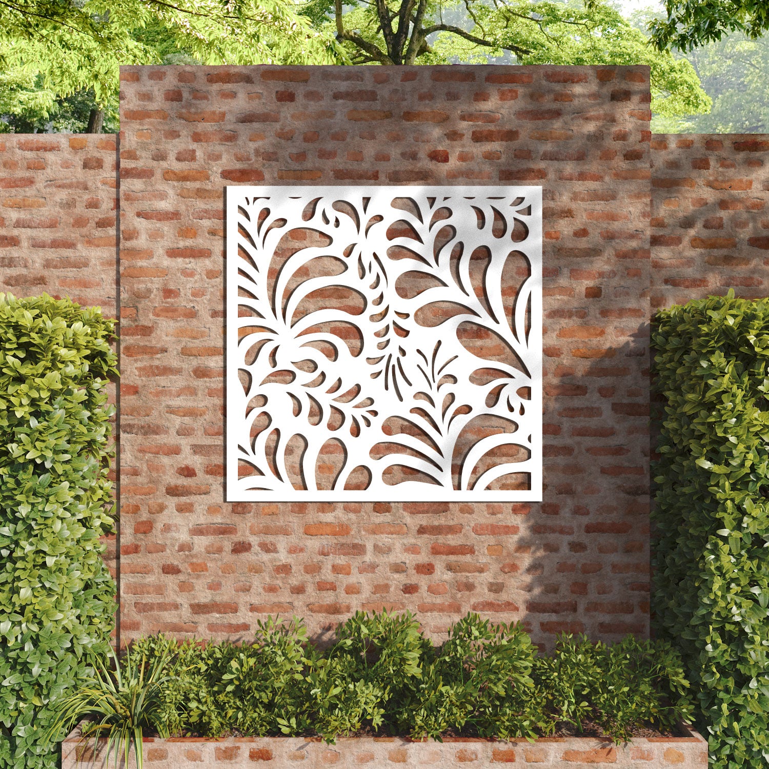 Petal decorative panel