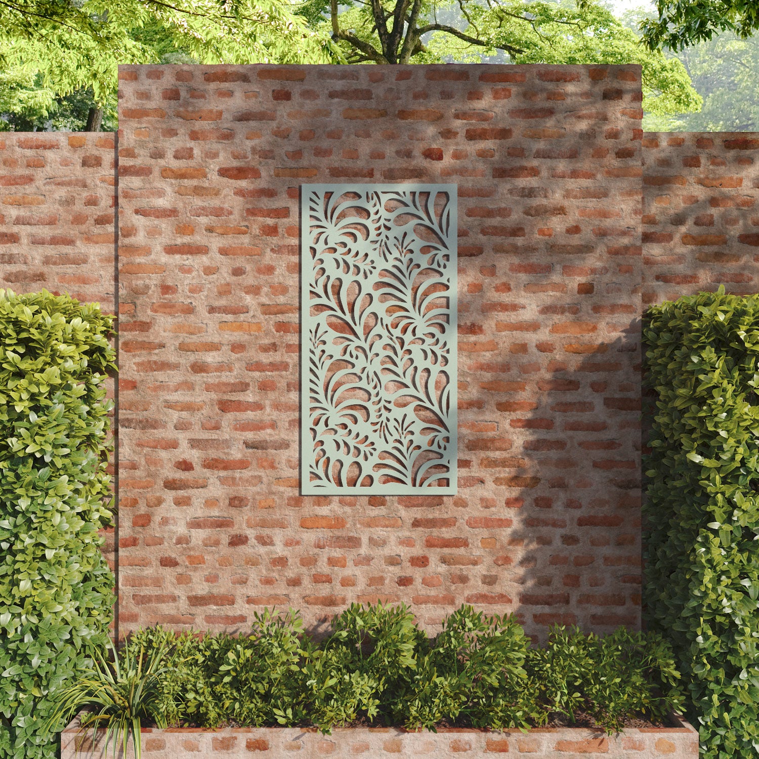 Petal decorative panel