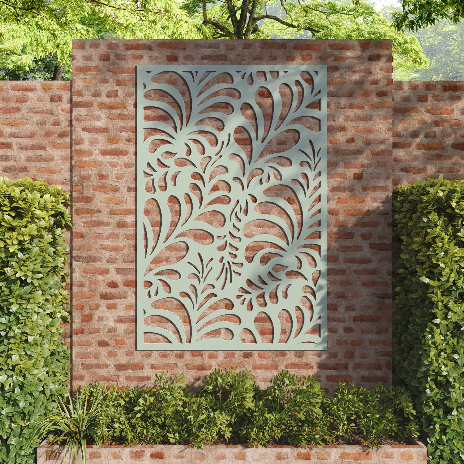 Petal decorative panel
