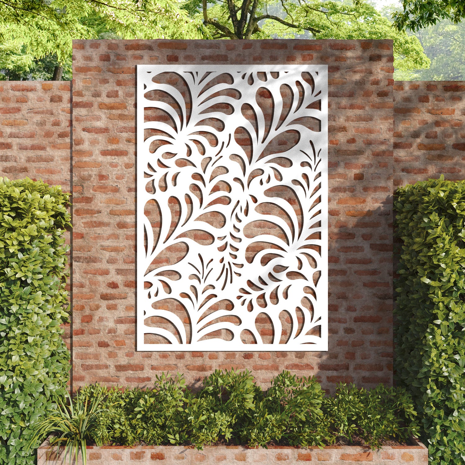 Petal decorative panel