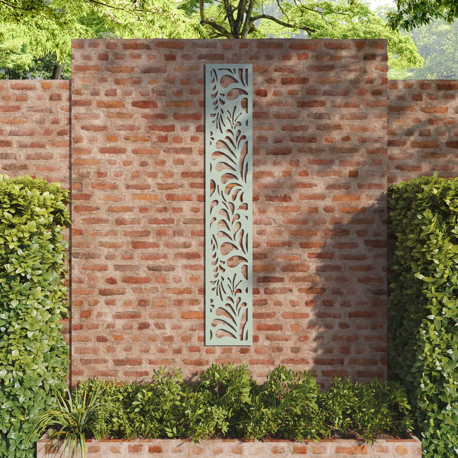 Petal decorative panel