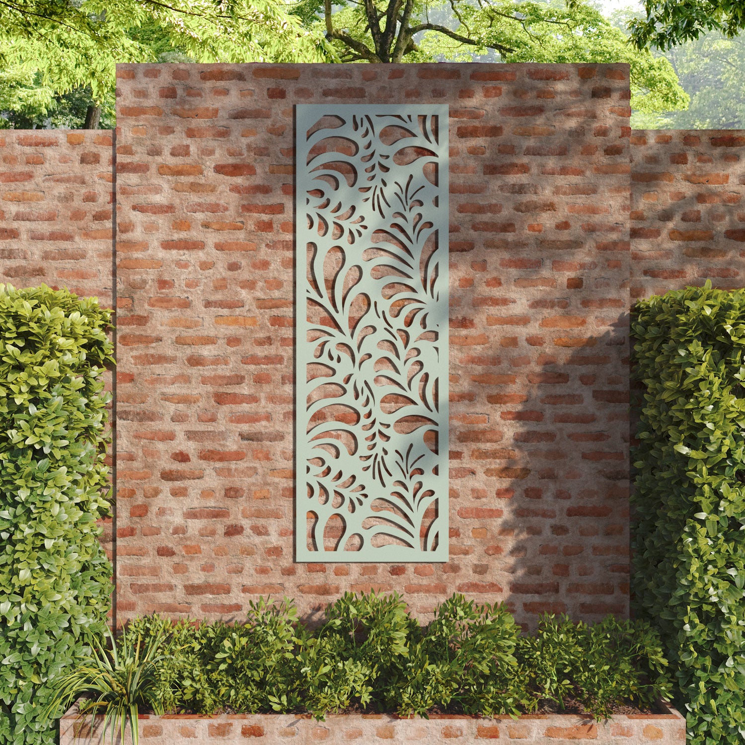Petal decorative panel