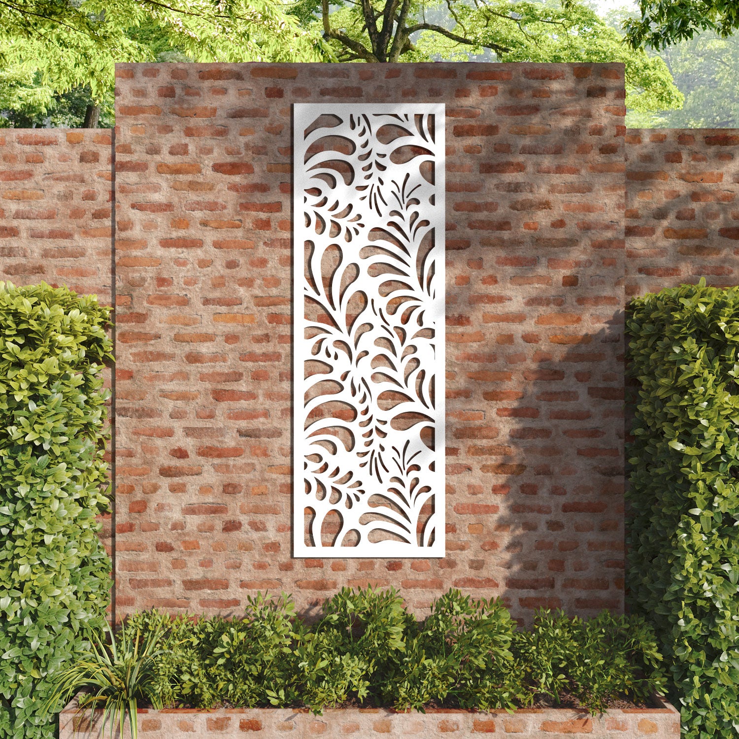 Petal decorative panel
