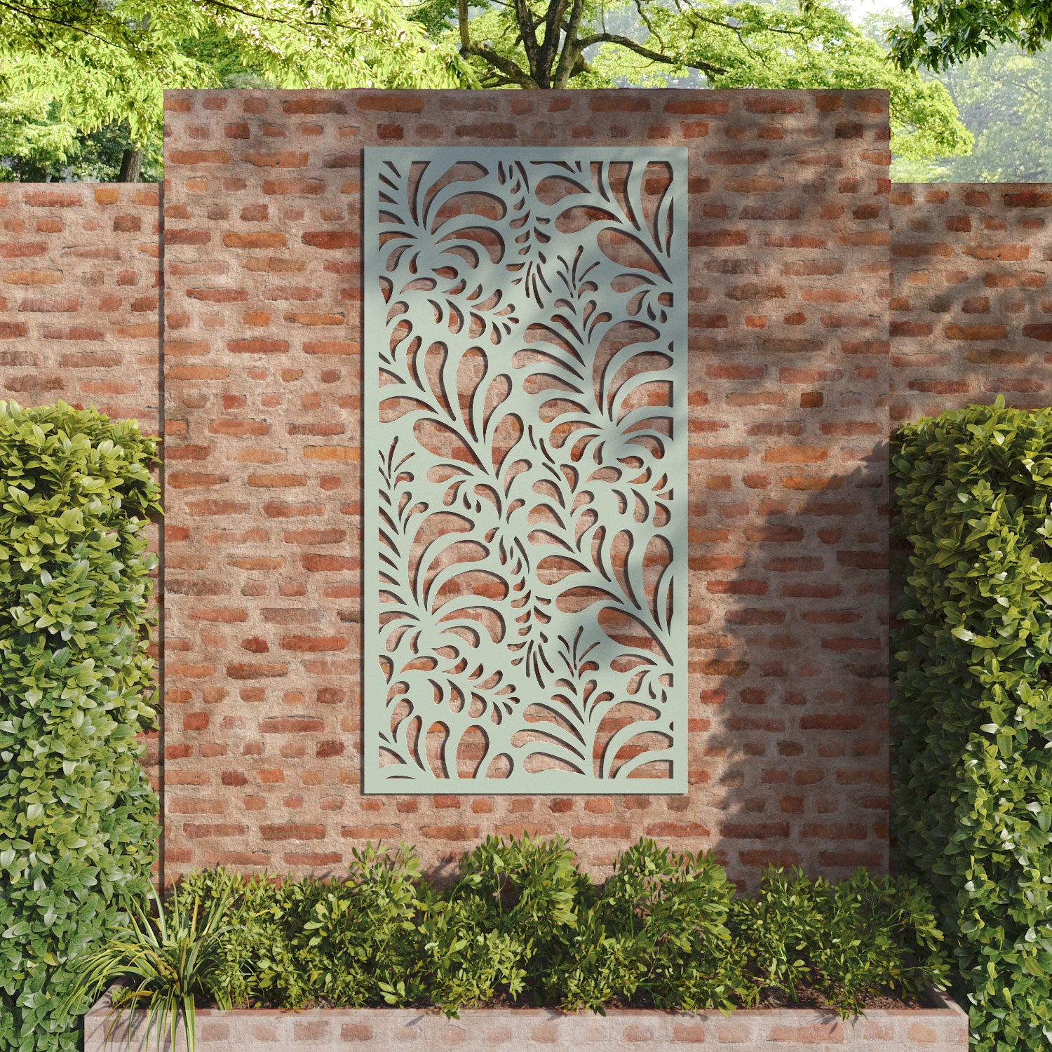 Petal decorative panel
