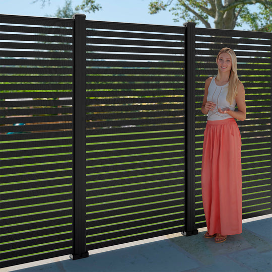 Aspen Decorative Fence - 90x180cm - with our composite posts