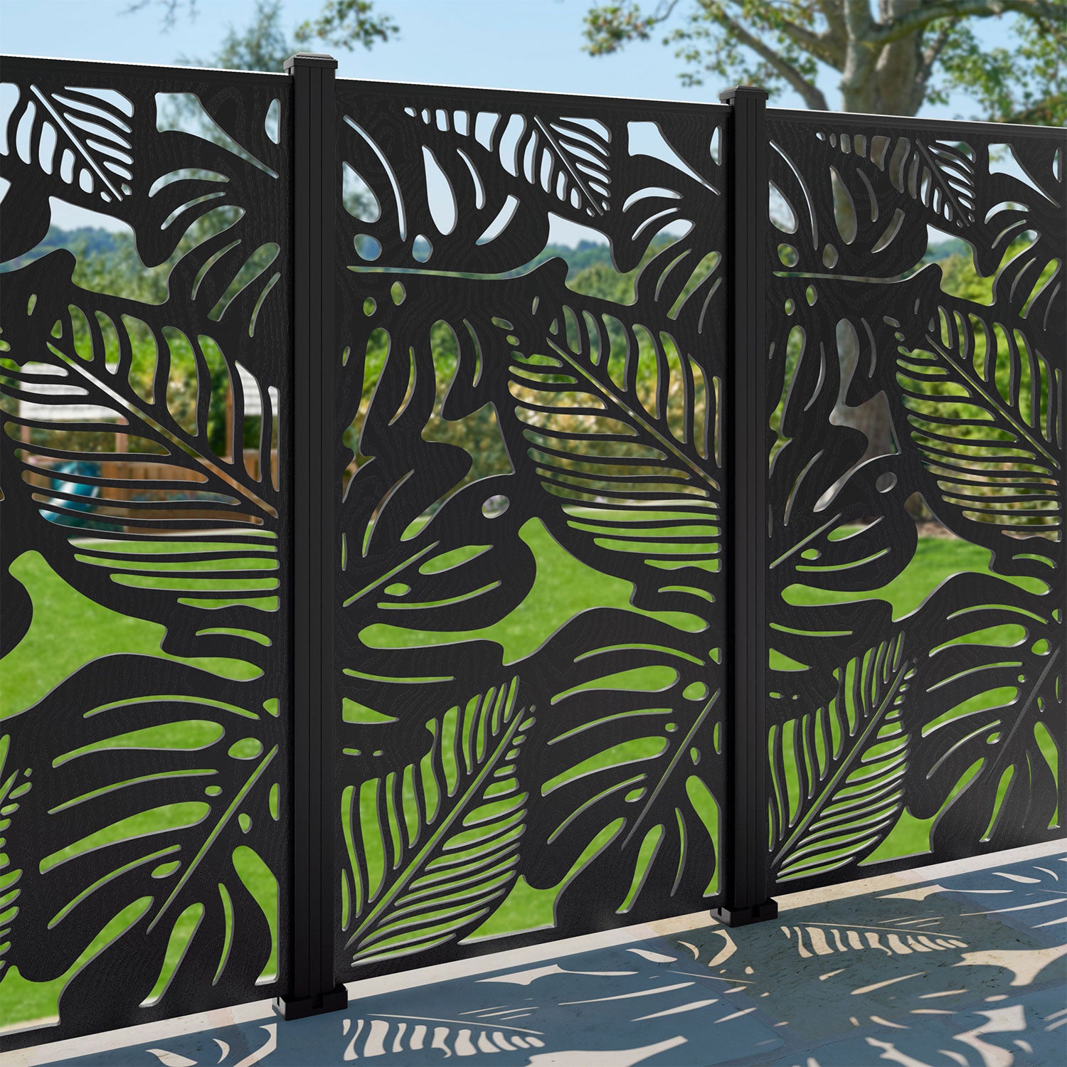 Fauna Decorative Fence - 90x180cm - with our aluminium posts