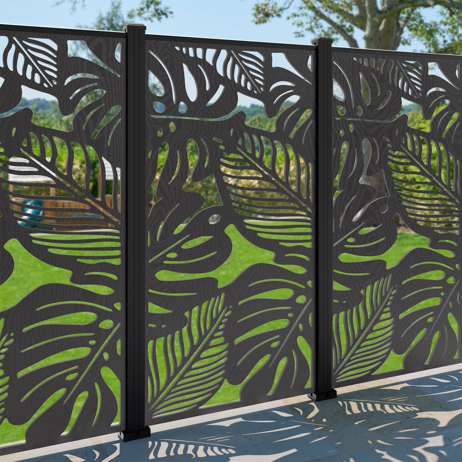 Fauna Decorative Fence - 90x180cm - with our aluminium posts