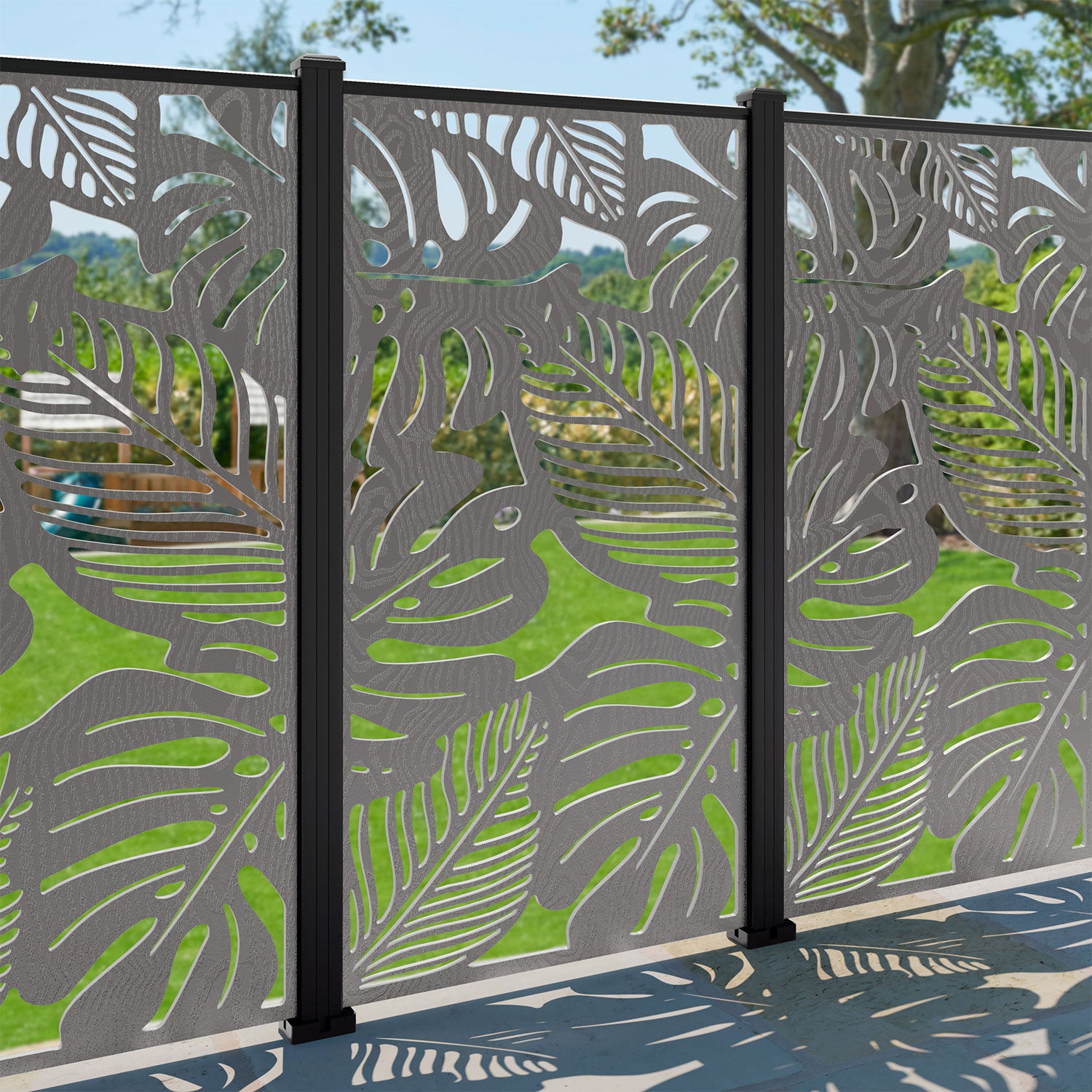 Fauna Decorative Fence - 90x180cm - with our aluminium posts