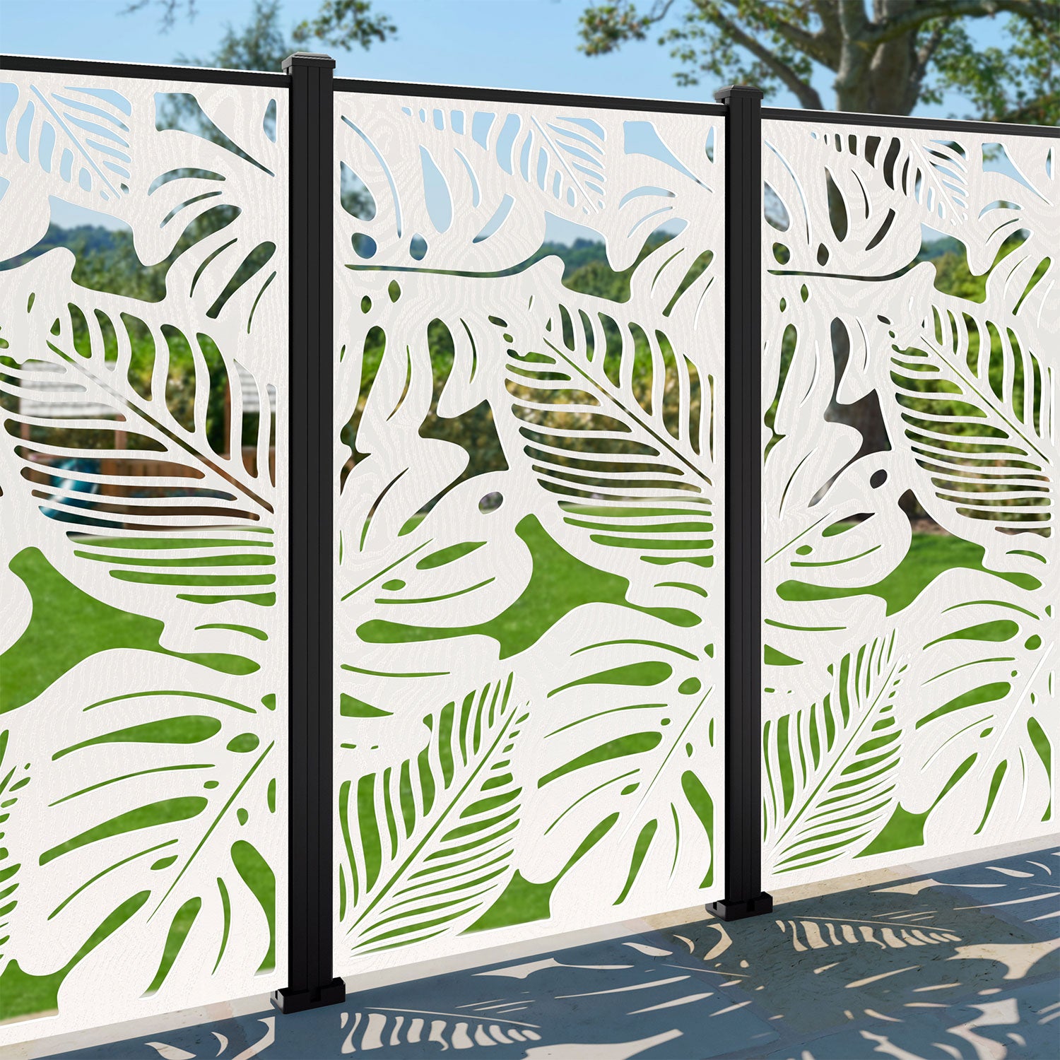 Fauna Decorative Fence - 90x180cm - with our aluminium posts