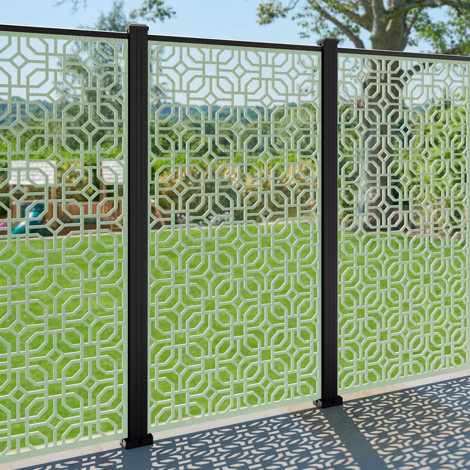 Micro Decorative Fence - 90x180cm - with our composite posts