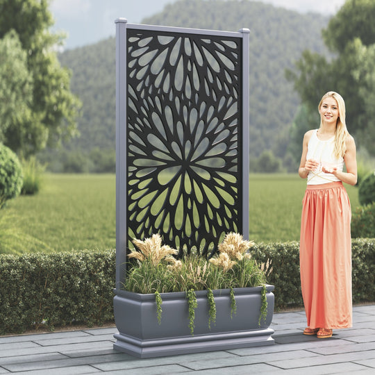 Abbey - Large Planter - Blossom Screen