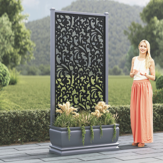 Abbey - Large Planter - Eden Screen