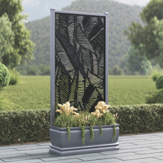 Abbey - Large Planter - Feather Screen