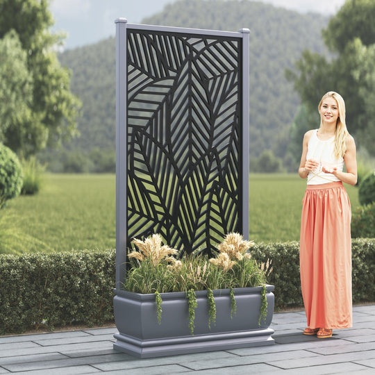 Abbey - Large Planter - Habitat Screen