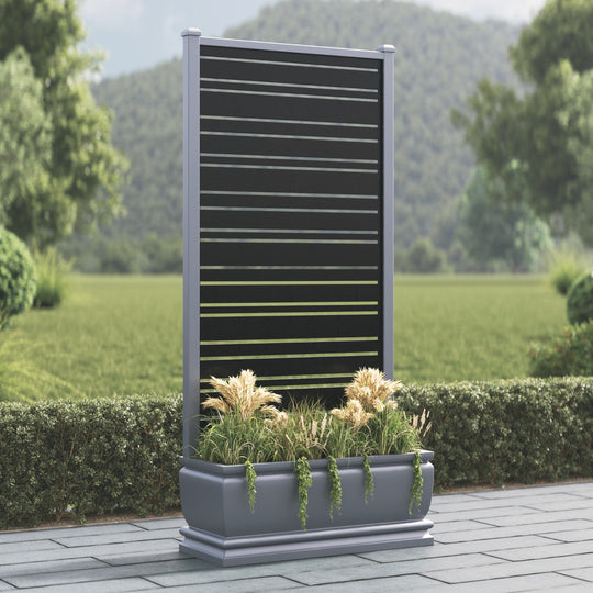 Abbey - Large Planter - Linea Screen