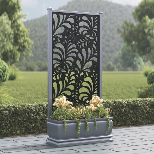 Abbey - Large Planter - Petal Screen