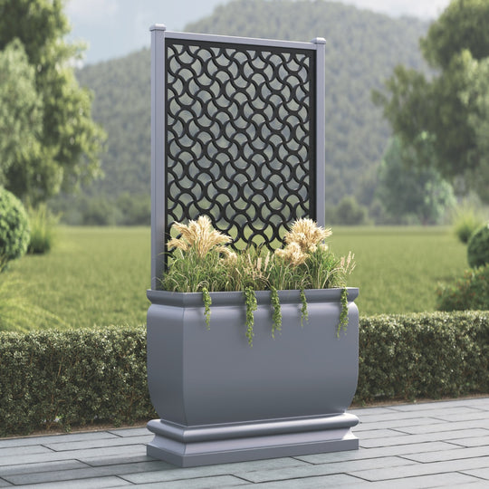 Abbey - Large Tall Planter - Vida Screen