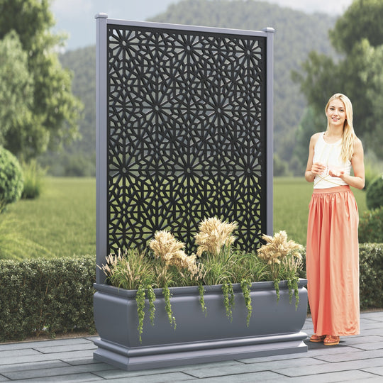 Abbey - Extra Large High Planter - Alnara Screen