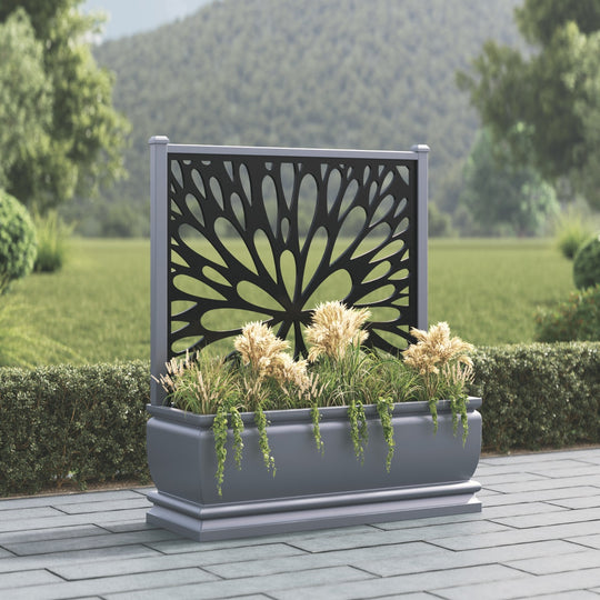 Abbey - Extra Large Low Planter - Blossom Screen