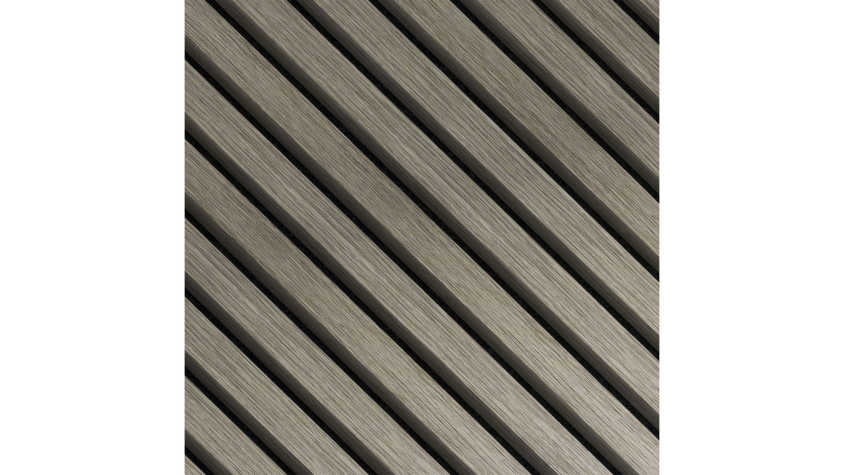 InsuSlat™ Wall Panel - Aged Oak - H300cm x W60cm (Pack of 1)