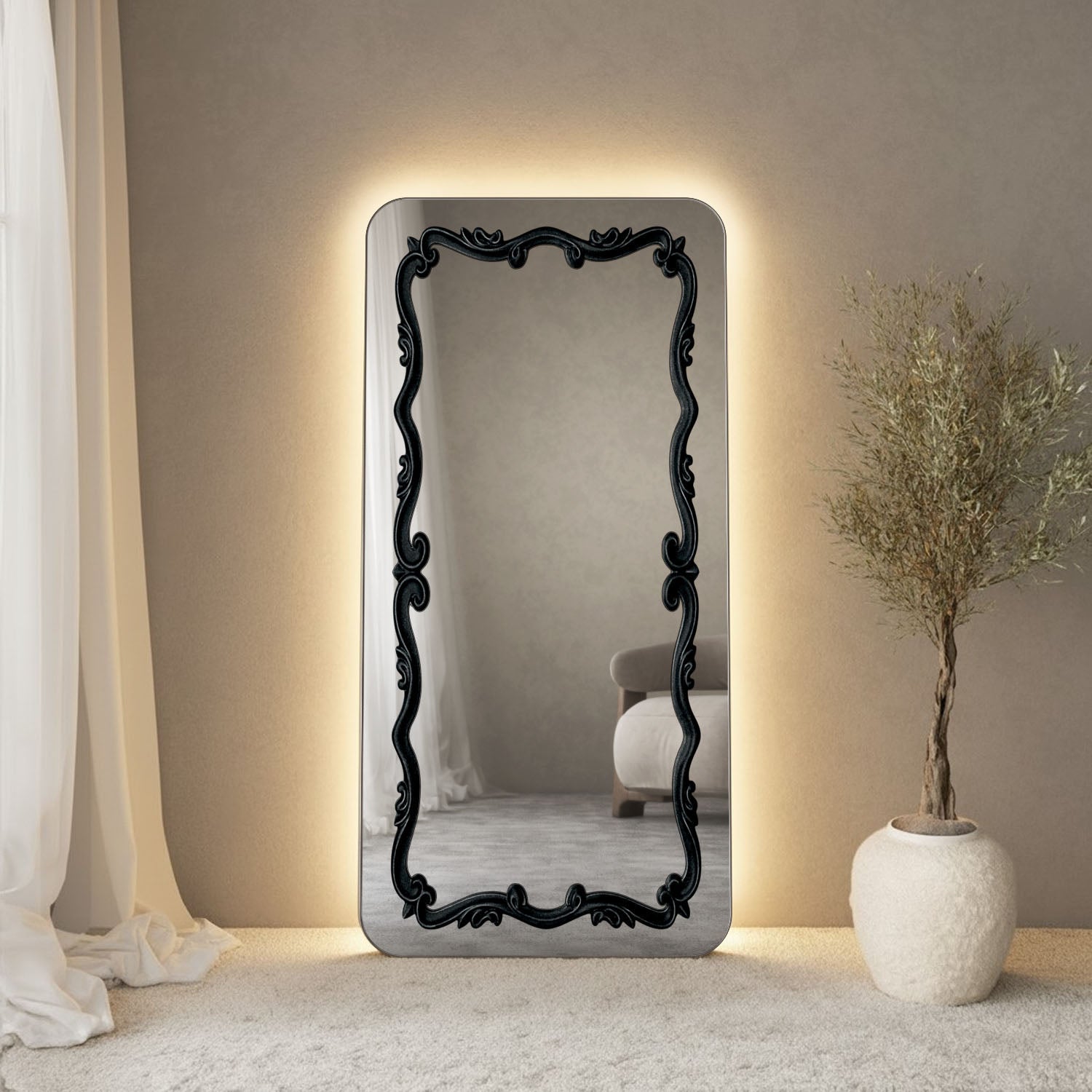 antiqueblack-clear-led