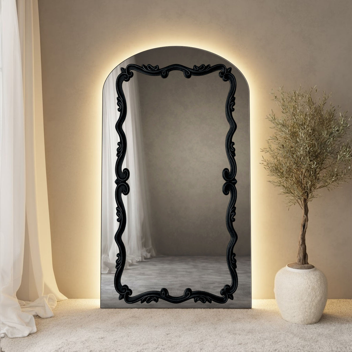 antiqueblack-clear-led