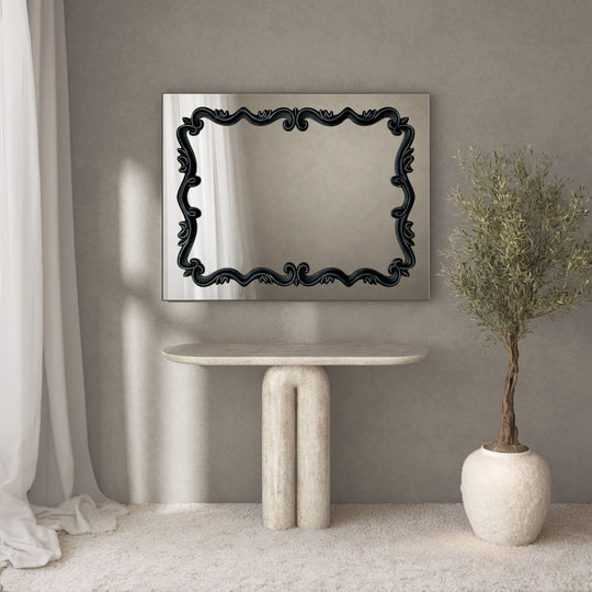 Atelier Frame Within Rectangular Wall Mirror