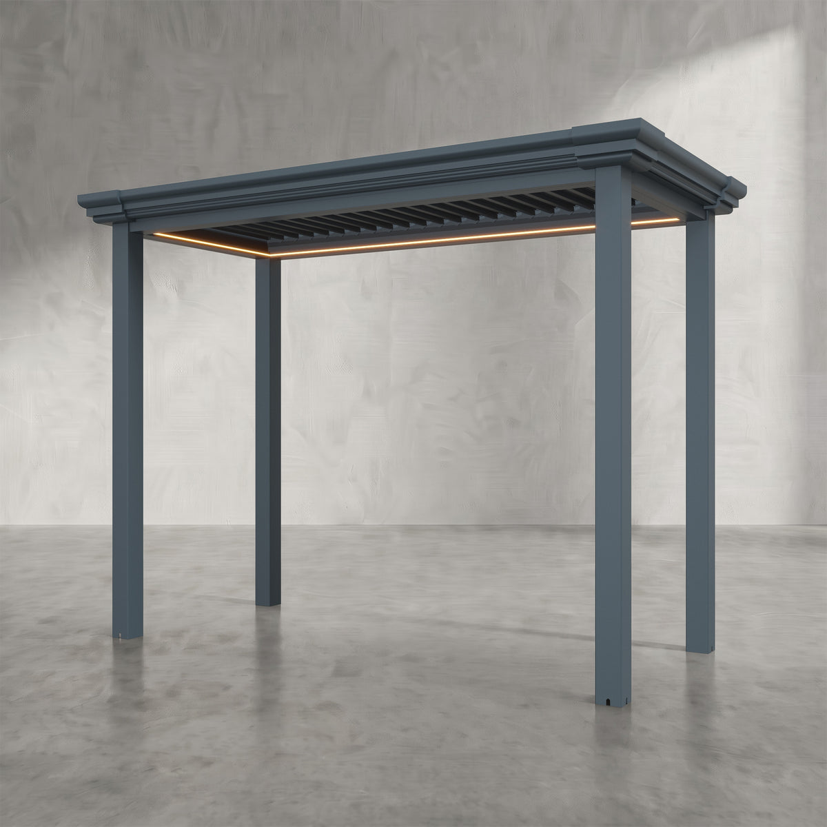 Anthracite - Traditional Coving Pergola