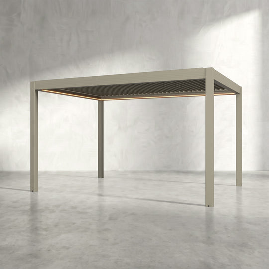 Latte 3m x 4m Aluminium Pergola
