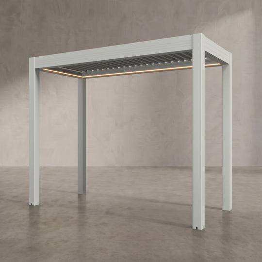 Light Stone 3m x 1.4m Aluminium Pergola