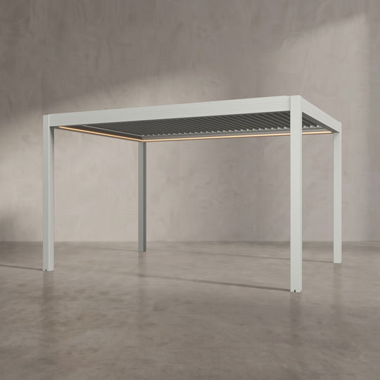 Light Stone 3m x 4m Aluminium Pergola