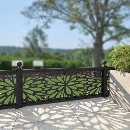 Blossom Decorative Fence - 180x60cm - with our composite posts
