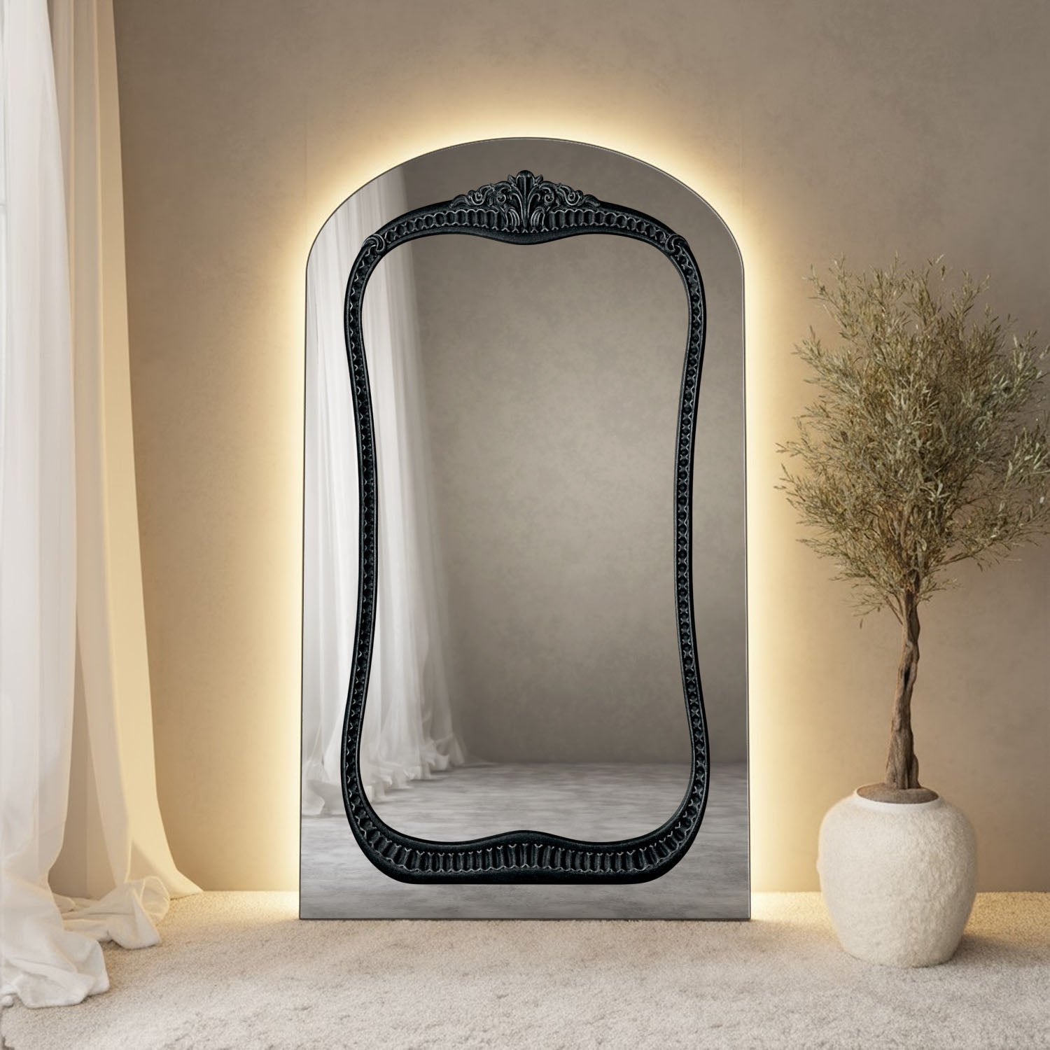 antiqueblack-clear-led