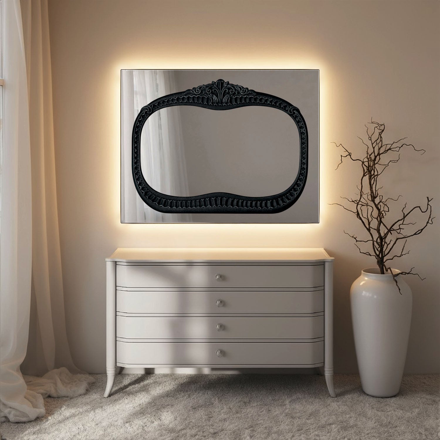 antiqueblack-clear-led