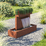Tetbury Corten Steel Water Feature