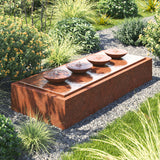 Rivoli Corten Steel Water Feature