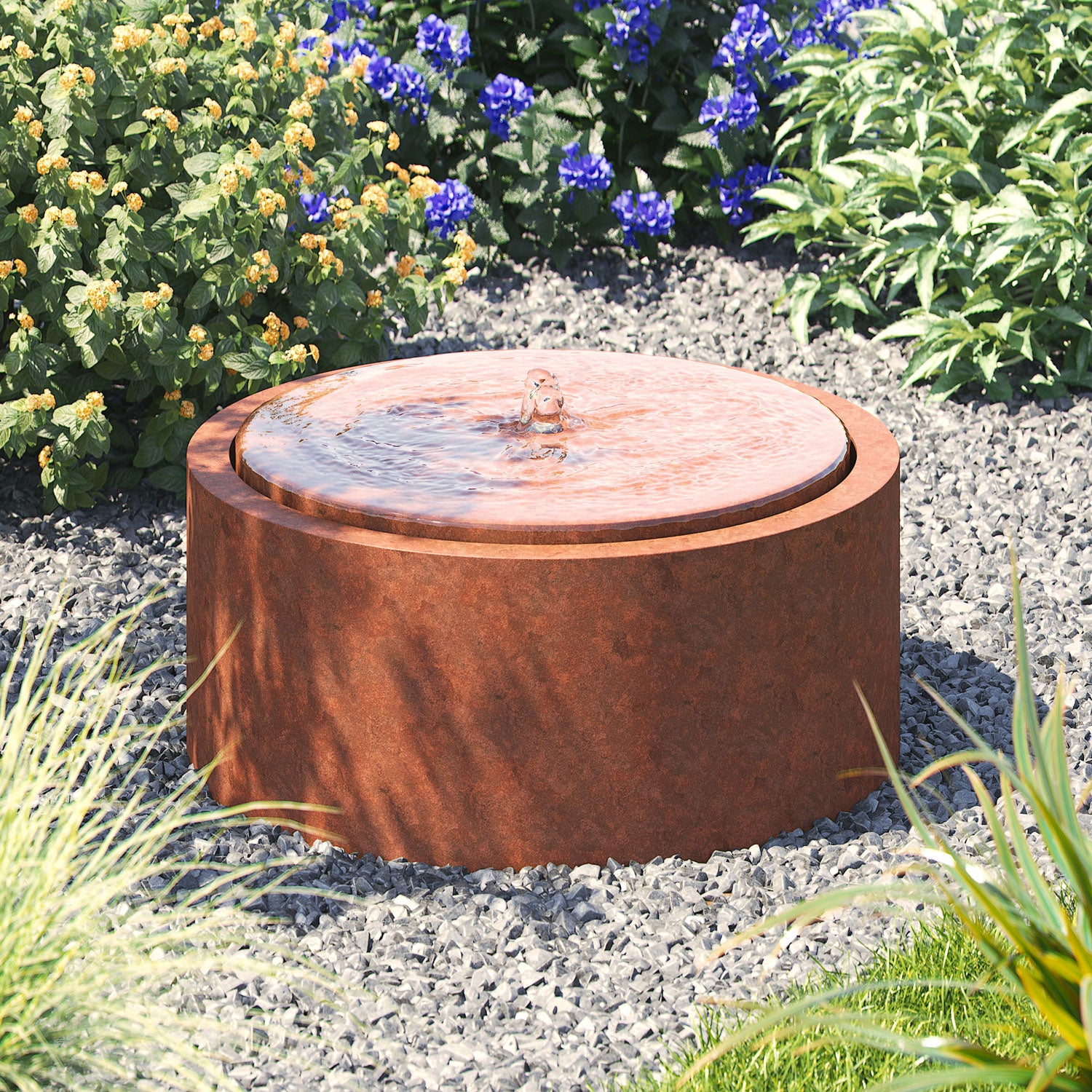 Belmont Corten Steel Water Feature