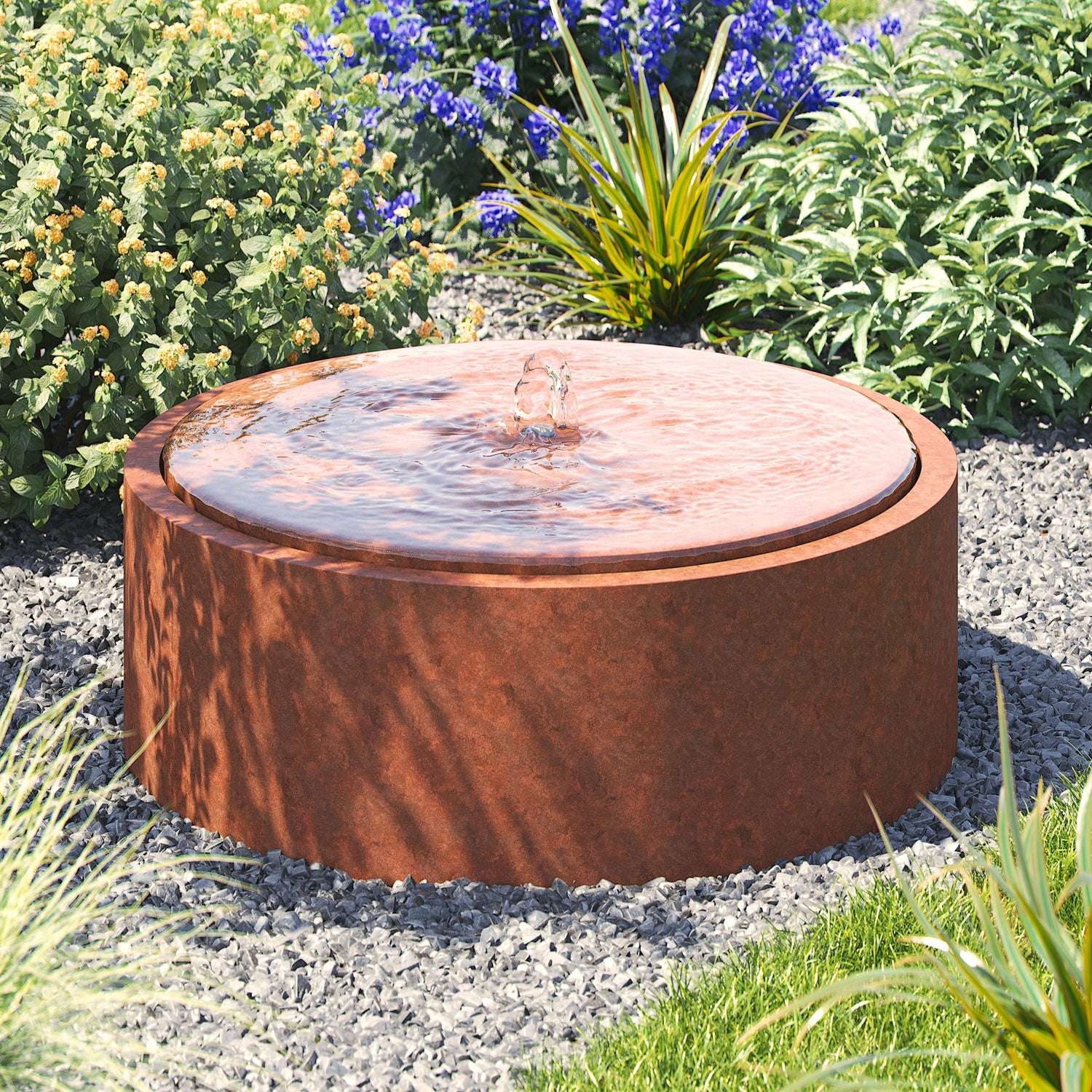 Belmont Corten Steel Water Feature
