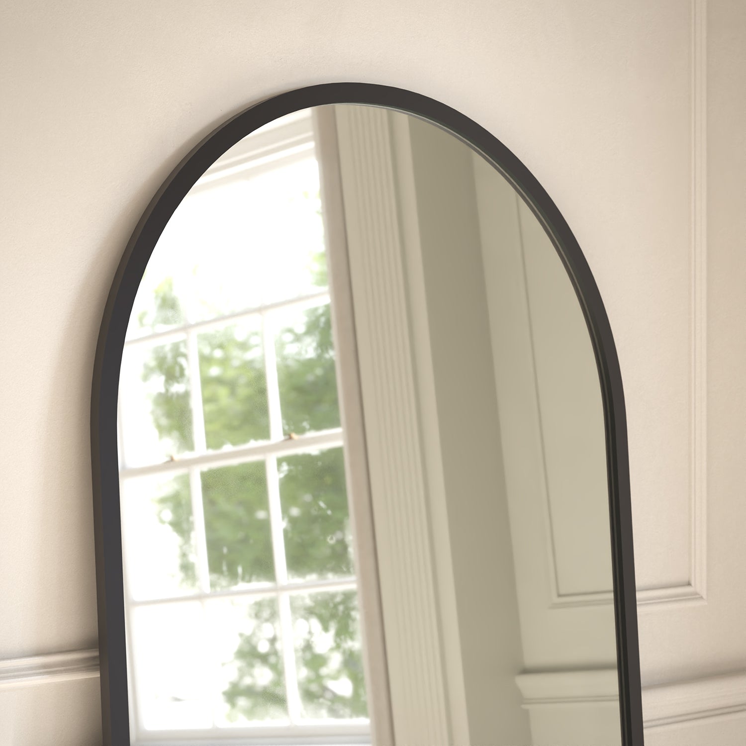 Carlton Framed Arched Full-Length Leaner Mirror