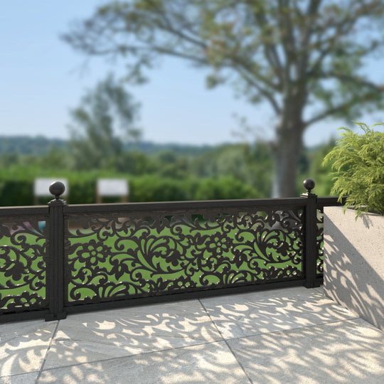 Eden Decorative Fence - 180x60cm - with our composite posts