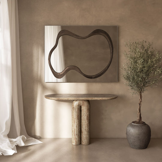 Forma Frame Within Rectangular Wall Mirror