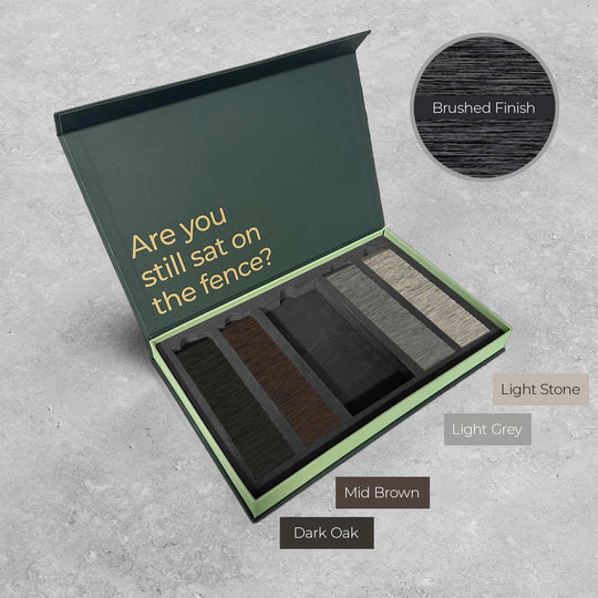 Fusion (Brushed Finish) -  Fence Slat Sample Pack