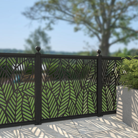 Habitat Decorative Fence - 120x120cm - with our composite posts