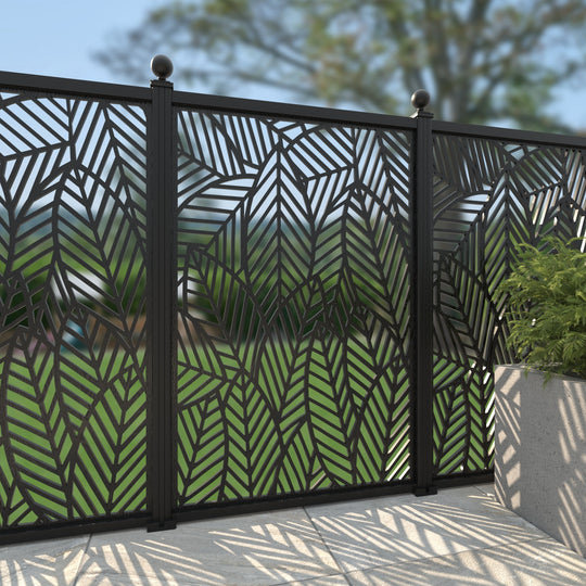 Habitat Decorative Fence - 120x180cm - with our aluminium posts